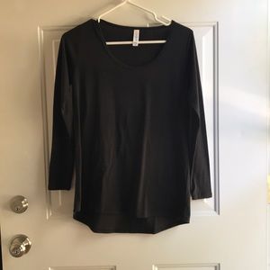 LuLaRoe black shirt